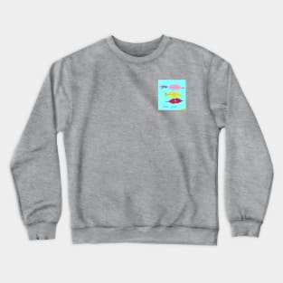 Little Loves Blue. Crewneck Sweatshirt